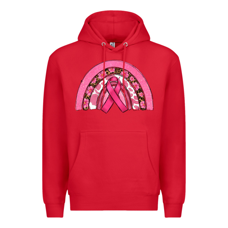 Breast Cancer Rainbow Premium Hoodie by RanaPortraitStore | Teevron