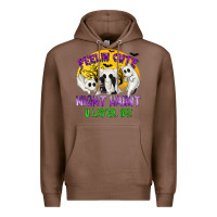 Chestnut Feeling Cute Might Haunt U Later Premium Hoodie - texasbilliewilder