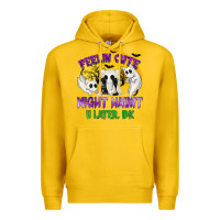 Lemon Feeling Cute Might Haunt U Later Premium Hoodie - texasbilliewilder