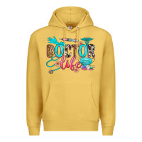 Antique Gold doctor life Premium Hoodie - Zillion Design Studio