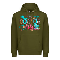 Army Green doctor life Premium Hoodie - Zillion Design Studio