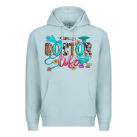 Blue Mist doctor life Premium Hoodie - Zillion Design Studio