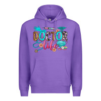 Purple doctor life Premium Hoodie - Zillion Design Studio