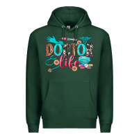 Sports Green doctor life Premium Hoodie - Zillion Design Studio