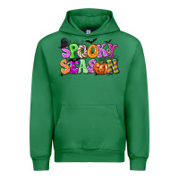 Emerald Spooky Season Urban Hoodie - texasbilliewilder