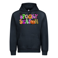 Navy Spooky Season Urban Hoodie - texasbilliewilder