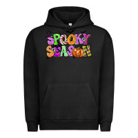 Pigment Black Spooky Season Urban Hoodie - texasbilliewilder