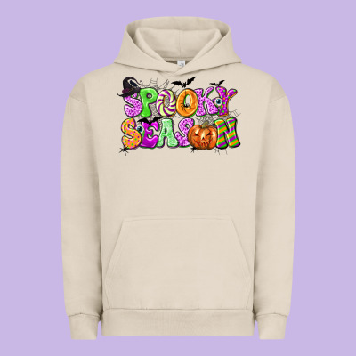 Spooky Season Urban Hoodie Designed By Texasbilliewilder