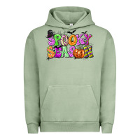 Pigment Oil Green Spooky Season Urban Hoodie - texasbilliewilder