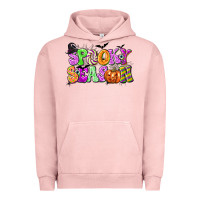 Pigment Salmon Spooky Season Urban Hoodie - texasbilliewilder