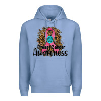 Colony Blue breast cancer awareness Premium Hoodie - RanaPortraitStore