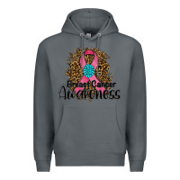 Rock breast cancer awareness Premium Hoodie - RanaPortraitStore