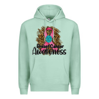 Seafoam breast cancer awareness Premium Hoodie - RanaPortraitStore