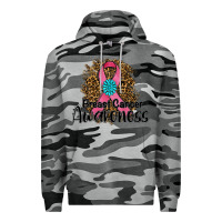 Slate Camo breast cancer awareness Premium Hoodie - RanaPortraitStore