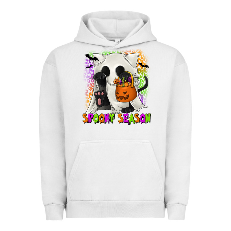 Spooky Season Ghost Cat Urban Hoodie by texasbilliewilder | Teevron