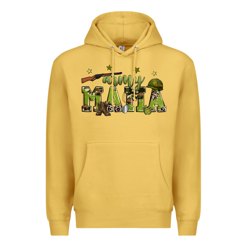 Army Mama Premium Hoodie by Zillion Design Studio | Teevron