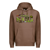 Chestnut army mama Premium Hoodie - Zillion Design Studio