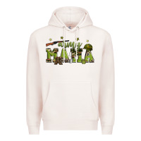 Pale Pink army mama Premium Hoodie - Zillion Design Studio