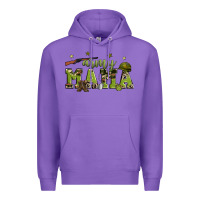 Purple army mama Premium Hoodie - Zillion Design Studio