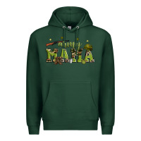 Sports Green army mama Premium Hoodie - Zillion Design Studio