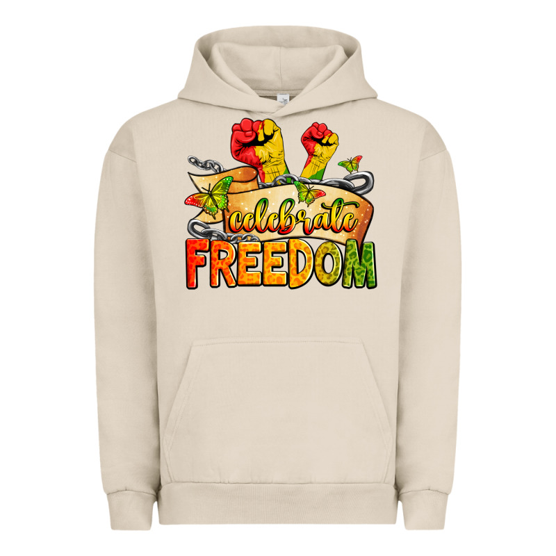 Celebrate Freedom Urban Hoodie by Zillion Design Studio | Teevron