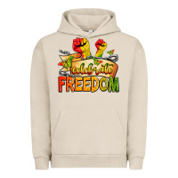 Pigment French Oak celebrate freedom Urban Hoodie - Zillion Design Studio