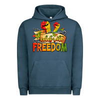 Pigment Midnight Navy celebrate freedom Urban Hoodie - Zillion Design Studio