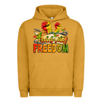 Pigment Peanut Butter celebrate freedom Urban Hoodie - Zillion Design Studio