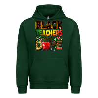 Forest Green black teachers are dope Urban Hoodie - Zillion Design Studio
