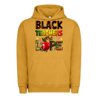 Pigment Peanut Butter black teachers are dope Urban Hoodie - Zillion Design Studio