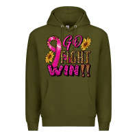 Army Green go fight win Premium Hoodie - RanaPortraitStore