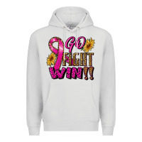 Dove Grey go fight win Premium Hoodie - RanaPortraitStore