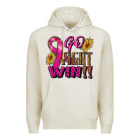 Oatmeal Heather go fight win Premium Hoodie - RanaPortraitStore
