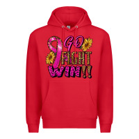 Red go fight win Premium Hoodie - RanaPortraitStore