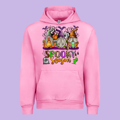 Spooky Season Gnomes Urban Hoodie Designed By Texasbilliewilder