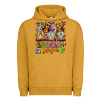 Pigment Peanut Butter Spooky Season Gnomes Urban Hoodie - texasbilliewilder