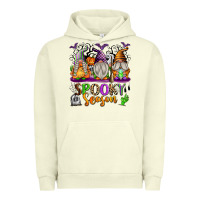 Pigment Pistachio Spooky Season Gnomes Urban Hoodie - texasbilliewilder
