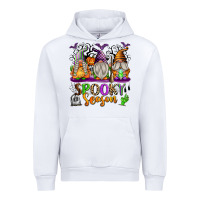 White Spooky Season Gnomes Urban Hoodie - texasbilliewilder