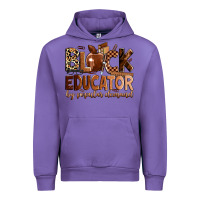 Tulip black educator by popular demand Urban Hoodie - Zillion Design Studio