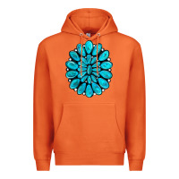 Carrot turquoise gemstone jewelny Premium Hoodie - RanaPortraitStore