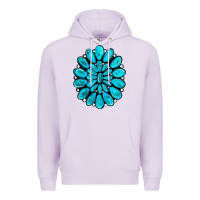 Lilac turquoise gemstone jewelny Premium Hoodie - RanaPortraitStore