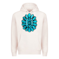 Pale Pink turquoise gemstone jewelny Premium Hoodie - RanaPortraitStore