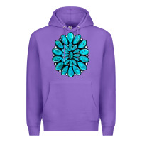 Purple turquoise gemstone jewelny Premium Hoodie - RanaPortraitStore