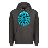 Smoke turquoise gemstone jewelny Premium Hoodie - RanaPortraitStore