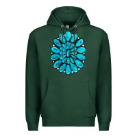 Sports Green turquoise gemstone jewelny Premium Hoodie - RanaPortraitStore