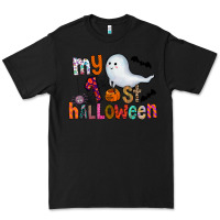 Black My 1st Halloween Premium Tee - CowhideDigitalArt