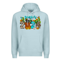 Blue Mist senior 2024 cow Premium Hoodie - Zillion Design Studio