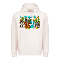 Pale Pink senior 2024 cow Premium Hoodie - Zillion Design Studio
