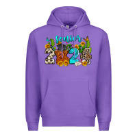 Purple senior 2024 cow Premium Hoodie - Zillion Design Studio