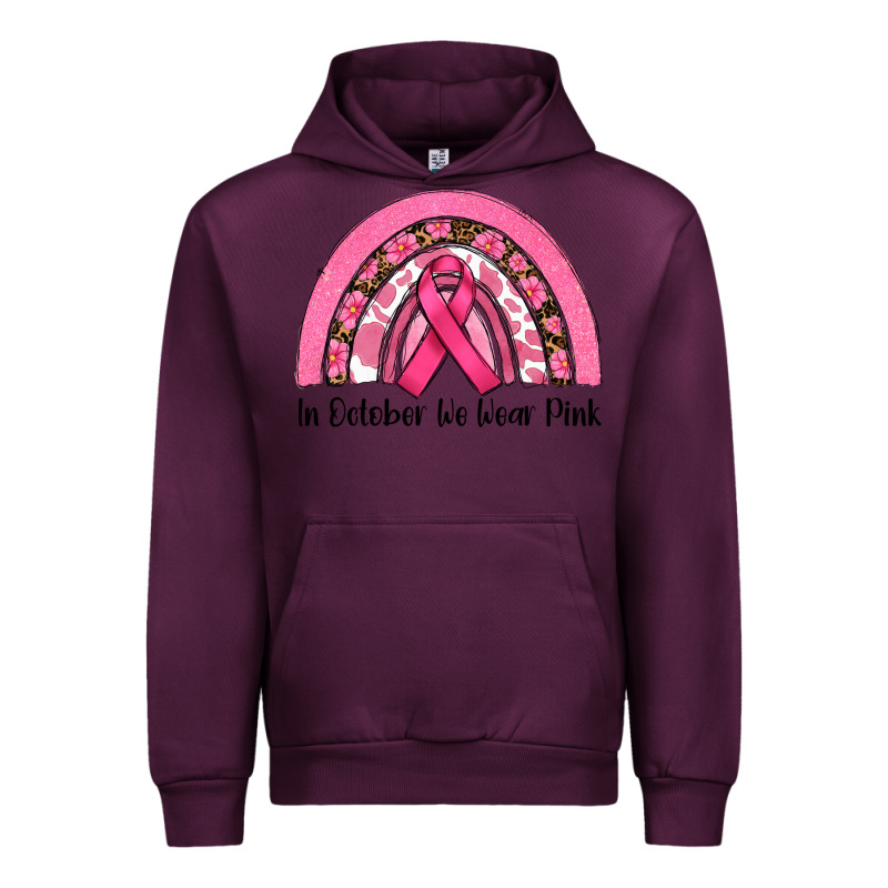 In October We Wear Pink Urban Hoodie by RanaPortraitStore | Teevron